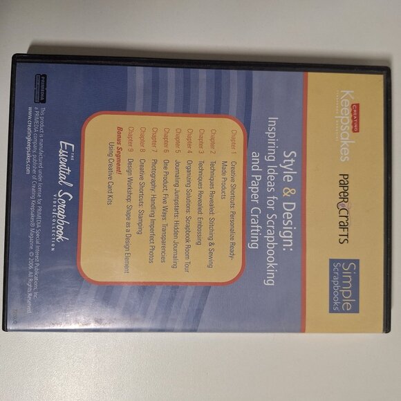 2 New Glitz Design Digital Scrapbook CD Sets & a Free Creating Keepsakes DVD Lot - Picture 8 of 9